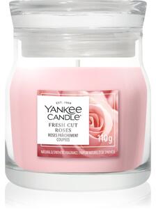 Yankee Candle Fresh Cut Roses vonná sviečka Signature 110 g