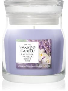 Yankee Candle Lavender Vanilla vonná sviečka Signature 110 g