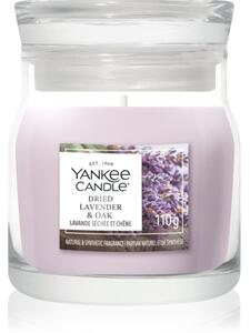 Yankee Candle Dried Lavender & Oak vonná sviečka Signature 110 g