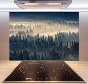 Panel do kuchyne Hmla nad lesom pl-pksh-100x70-f-134224571
