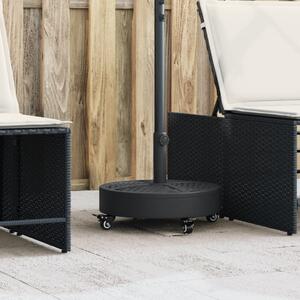 Maison Exclusive – Držiak na slnečník s kolieskami, určený pre stĺpik s priemerom 38/48 mm, nosnosť 27 kg, kruhový