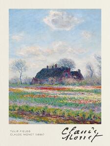 Obrazová reprodukcia Tulip Fields - Claude Monet, (30 x 40 cm)