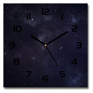 Sklenené hodiny štvorec Hviezdokopy