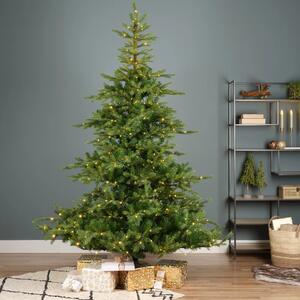 Umelý vianočný stromček Grandis 210 cm LED - 131 do 160cm - Zelené stromčeky - Výška 210 cm