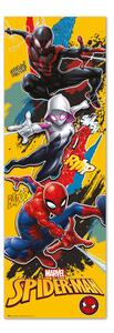 Plagát, Obraz - Spider-Man - 3 Spideys, (53 x 158 cm)