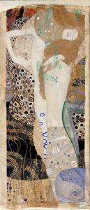 Klimt, Gustav - Umelecká tlač Water Serpents I, (21.5 x 50 cm)