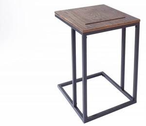 Konferenčný stolík s držiakom na tablet Elements 43cm dub