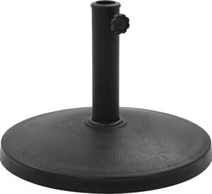 Maison Exclusive – Držiak na slnečník, kruhový, 10 kg, čierna, polyresín
