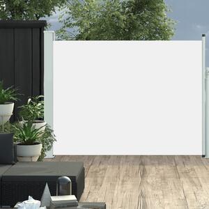 Maison Exclusive – Výsuvná bočná markíza, 140 × 514 cm, krémová farba