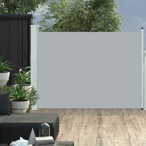 Maison Exclusive – Výsuvná bočná markíza, 117 × 514 cm, sivá