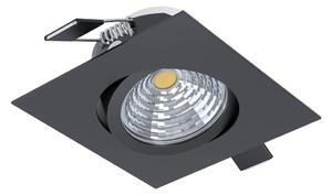 Eglo Eglo 33394 - LED Stmievateľné podhľadové svietidlo SALICETO LED/6W/230V čierna EG33394 + záruka 5 rokov zadarmo