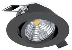Eglo Eglo 33997 - LED Stmievateľné podhľadové svietidlo SALICETO LED/6W/230V čierna EG33997 + záruka 5 rokov zadarmo