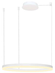 Azzardo Azzardo AZ4959 - LED Stmievateľný luster na lanku HALO LED/56W/230V pr. 80 cm biela AZ4959 + záruka 3 roky zadarmo