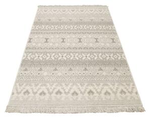 Koberec Tempo Natural-F Poncho Etno svetlosivý