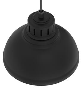 Luster na lanku SVEN 2xE27/15W/230V čierna