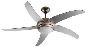 DEMA Stropný ventilátor Pamplona strieborný