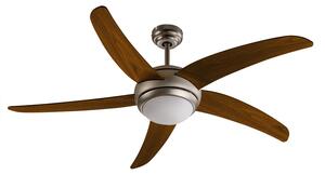 DEMA Stropný ventilátor Pamplona hnedý