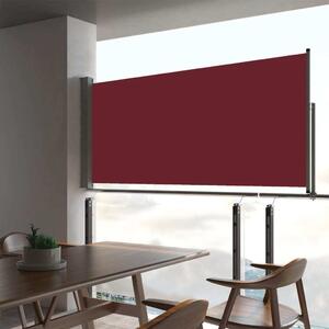 Maison Exclusive – Výsuvná bočná markíza, 60 x 300 cm, červená
