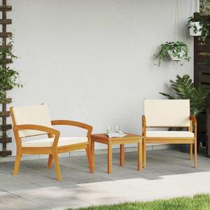 Maison Exclusive – Záhradné stoličky, 2 kusy, olejovaná prírodná masívna akácia