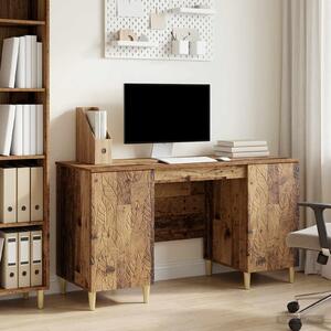 Maison Exclusive – Písací stôl z recyklovaného dreva, 142,5 x 50 x 75 cm, drevotrieska