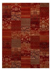 Koberec KASHQAI 4327 300 Patchwork bordový