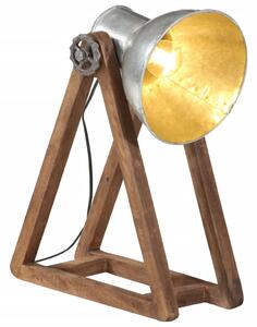 Maison Exclusive – Stolná lampa, 25 W, vintage strieborná, 30x17x40 cm, pätica E27
