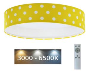 BPS Koncept LED Stmievateľné svietidlo GALAXY KIDS LED/24W/230V budky žltá/biela + DO BS0562 + záruka 3 roky zadarmo