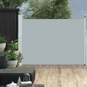 Maison Exclusive – Výsuvná bočná markíza, 100 × 500 cm, sivá