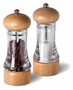 Cole&Mason Cole&Mason - Sada mlynčekov na soľ a korenie BASICS 2 ks buk 16 cm GG419 + záruka 3 roky zadarmo