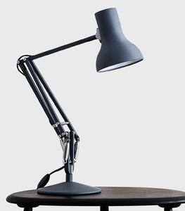 Stolové Lampa Anglepoise, Type 75, Sivá, Pracovňa, Kov, Industriálny