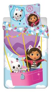 JERRY FABRICS Obliečky Gábinin kúzelný domček Balloon Bavlna, 140/200, 70/90 cm