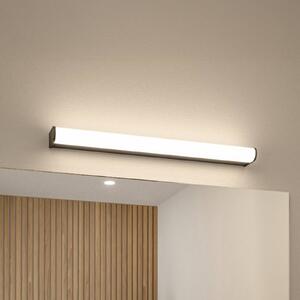 Paulmann LED nástenné svetlo Arneb, čierna, 59 cm 3 000 K IP44, Čierna, Kúpeľňa, Hliník, Moderný