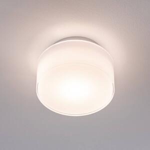 Paulmann stropné LED svetlo Maro, biele, Ø 16 cm, IP44, Biela / opálová, Kúpeľňa, Plast, Moderný, Závesné svietidlo