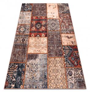 Koberec ANTIKA Ancient Rust patchwork terakota