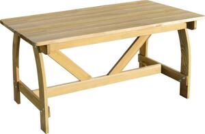 Maison Exclusive – záhradný stôl, 150 x 74 x 75 cm, impregnované borovicové drevo