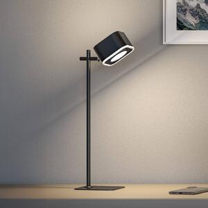 Paulmann stolová LED lampa na batérie Varia, čierna, 37 cm stmievateľné, Čierna, Obývacia izba / jedáleň, Plast, Moderný, Stojacie svietidlo