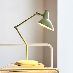 Dyberg Larsen Stolová lampa Vela, mätová, výška 45 cm, Zelená, Obývacia izba / jedáleň, kov, Škandinávsky, Stojacie svietidlo