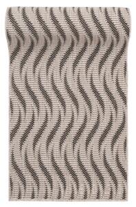 Behúň Floorlux 20586 strieborný / čierny