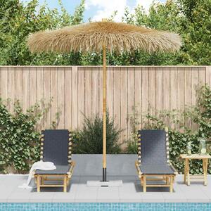 Maison Exclusive – Slnečník z bambusu s strechou z banánových listov, 270 cm