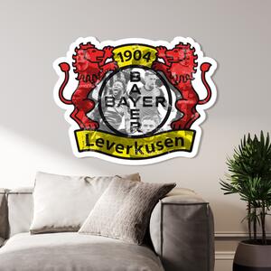 Farebný HDF obraz logo Bayer 04 Leverkusen