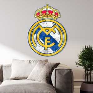 Farebný HDF obraz logo Real Madrid - súčasní hráči