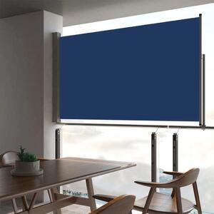 Maison Exclusive – Výsuvná bočná markíza, 140 x 300 cm, modrá