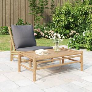 Maison Exclusive – Záhradný konferenčný stolík 100x55x33 cm, bambus