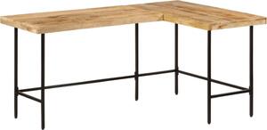 Maison Exclusive – Písací stôl, 165 x 110 x 77 cm, masívne drevo mango a kov