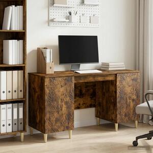 Maison Exclusive – písací stôl z duba s výraznou textúrou, 142,5 x 50 x 75 cm, drevotrieska