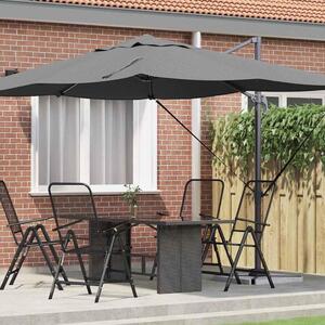Maison Exclusive – Slnečník, rozmer 351 x 250 x 260 cm, materiál: polyester a hliník