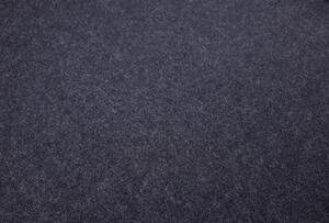 Aladin Holland carpets AKCIA: 300x300 cm SUPER CENA: Čierny univerzálny koberec metrážny Budget - Bez obšitia cm