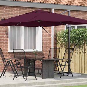 Maison Exclusive – Slnečník, rozmer 351 x 250 x 260 cm, materiál: polyester a hliník