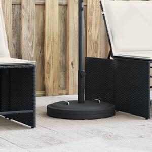 Maison Exclusive – Držiak na slnečník s rúčkami, určený pre stĺpy s priemerom 38/48 mm, nosnosť 25 kg, kruhový