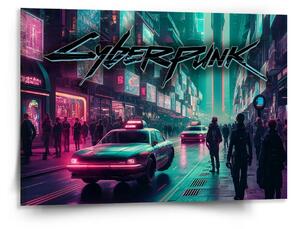 Sablio Obraz Cyberpunk 2077 Mesto - 150x110 cm